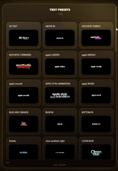 Motion Text | Premiere Pro