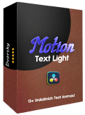 Motion Text Light